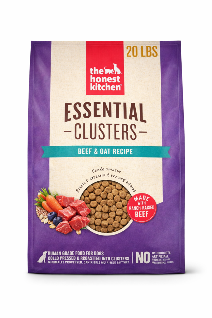 The Honest Kitchen Essentinal Clusters  Dog Food Review product image