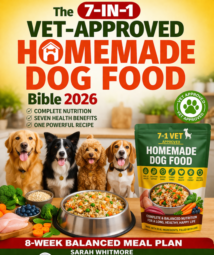 7-in-1 Vet-Approved Homemade Dog Food Recipe for Healthy Dogs