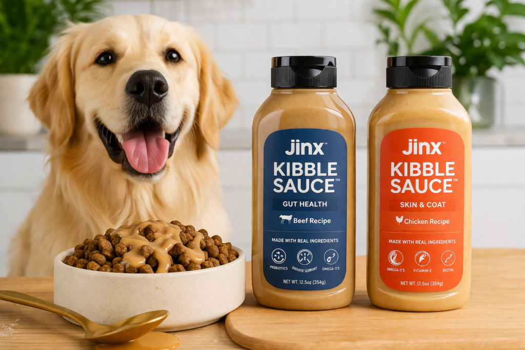 Jinx Kibble Sauce dog food topper