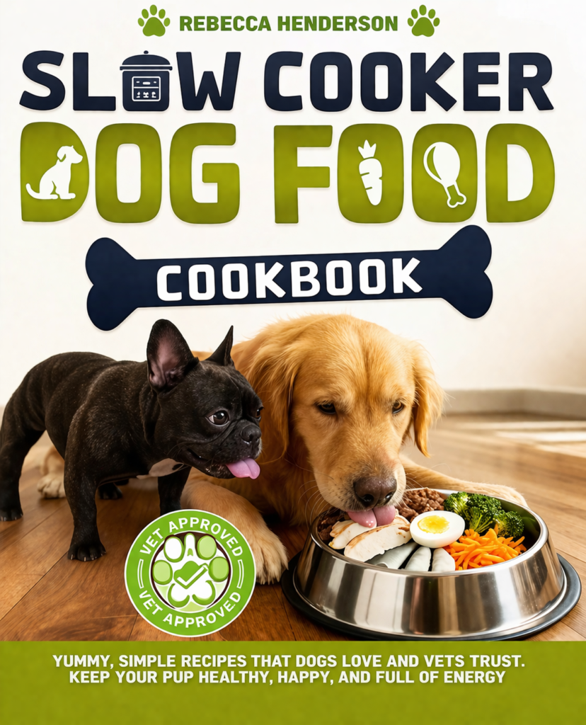 Slow cooker dog food homemade recipe