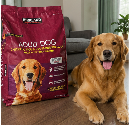 Premium Adult Dog Food with Chicken and Rice Formula