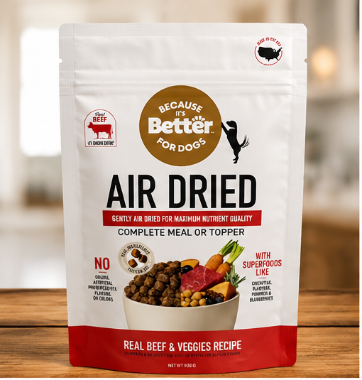 Best healthy air dried dog food for active dogs