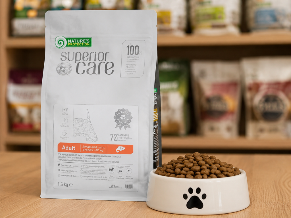 Grain-free high-protein dry dog food