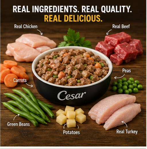 Cesar Home Delights Wet Dog Food Variety Pack Review