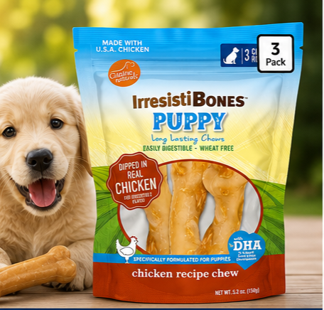 Best puppy chew treats for healthy growth and dental care