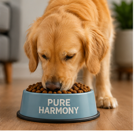 Real chicken and rice ingredients for premium dog food