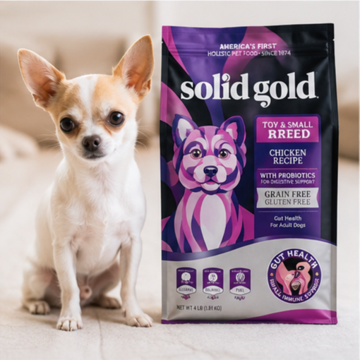 Solid Gold Toy & Small Breed Dry Dog Food Review
